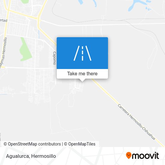 Mapa de Agualurca