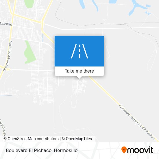 Boulevard El Pichaco map