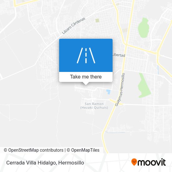 Cerrada Villa Hidalgo map