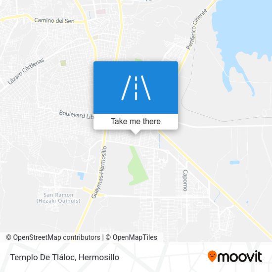 Templo De Tláloc map