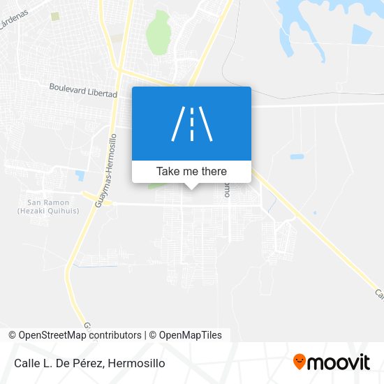 Mapa de Calle L. De Pérez