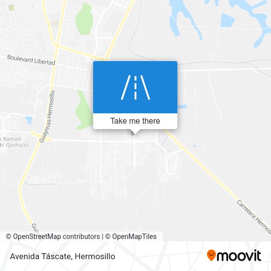 Mapa de Avenida Táscate