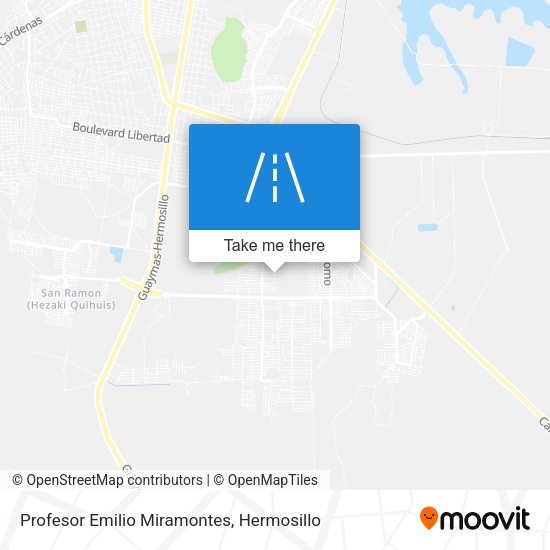 Profesor Emilio Miramontes map