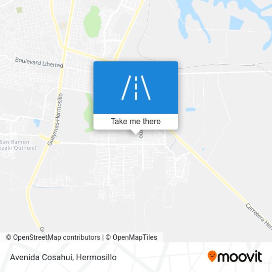 Mapa de Avenida Cosahui