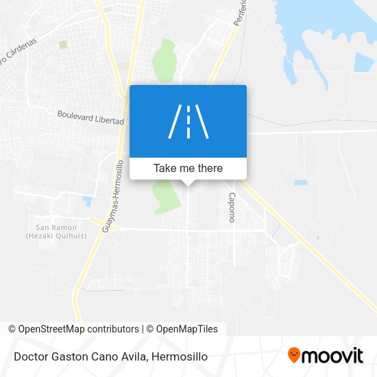 Mapa de Doctor Gaston Cano Avila