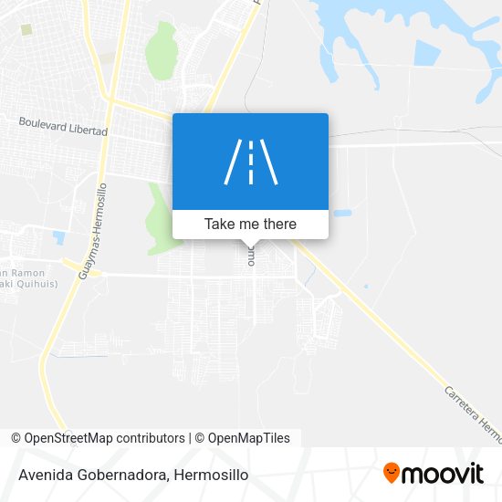 Avenida Gobernadora map