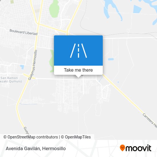 Avenida Gavilán map