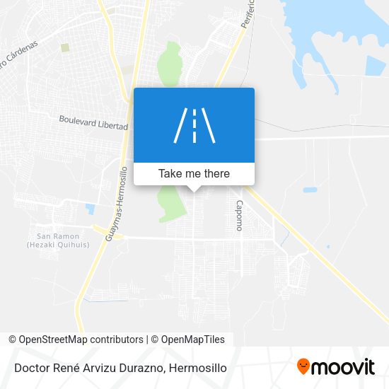 Doctor René Arvizu Durazno map