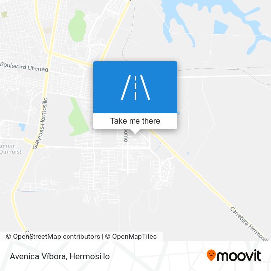 Mapa de Avenida Víbora