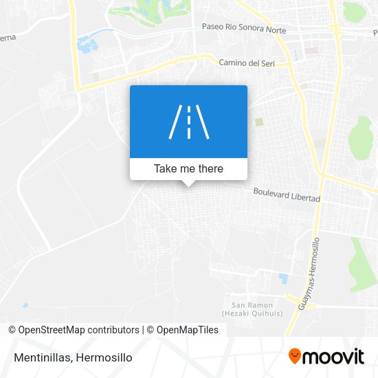 Mapa de Mentinillas