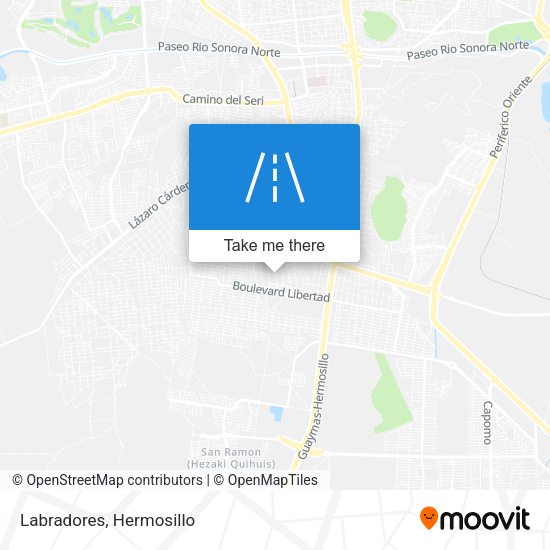 Mapa de Labradores