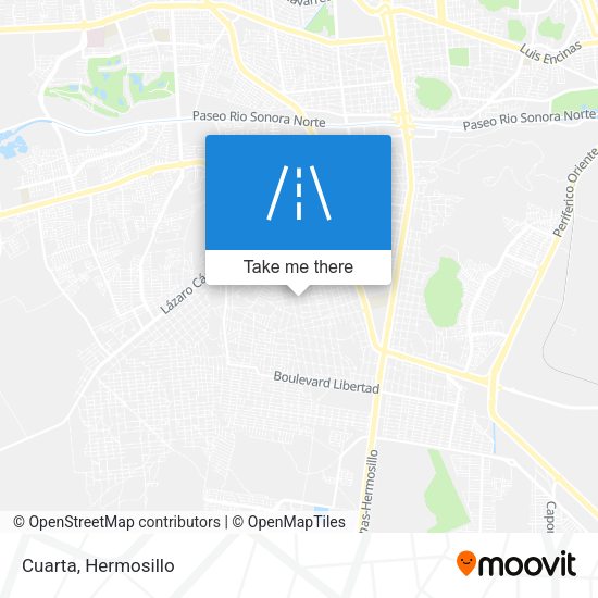 Mapa de Cuarta