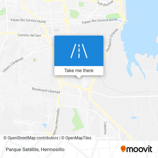 Mapa de Parque Satélite