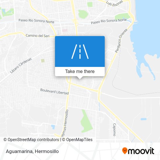 Mapa de Aguamarina
