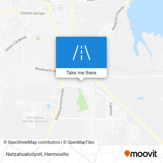 Netzahualcóyotl map