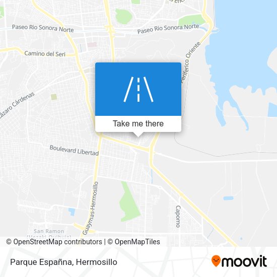 Mapa de Parque Españna