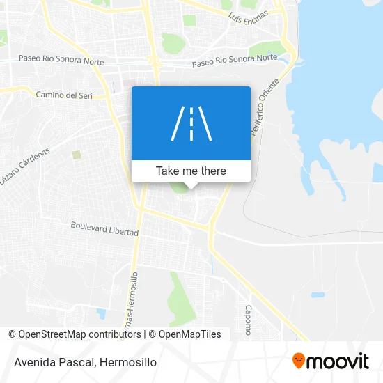 Avenida Pascal map