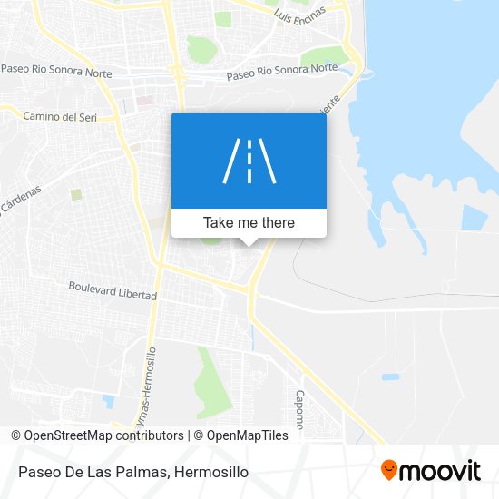 Mapa de Paseo De Las Palmas