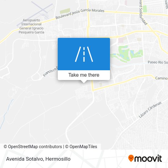 Mapa de Avenida Sotalvo