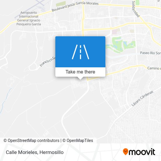 Mapa de Calle Morieles