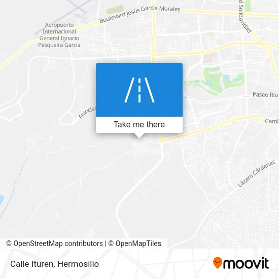 Calle Ituren map