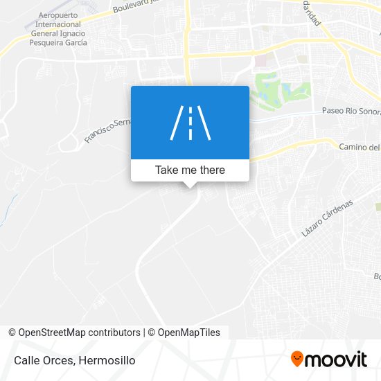 Mapa de Calle Orces