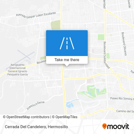 Cerrada Del Candelero map