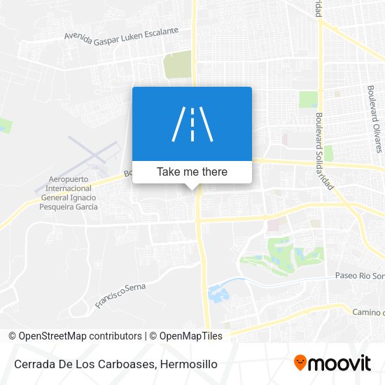 Cerrada De Los Carboases map