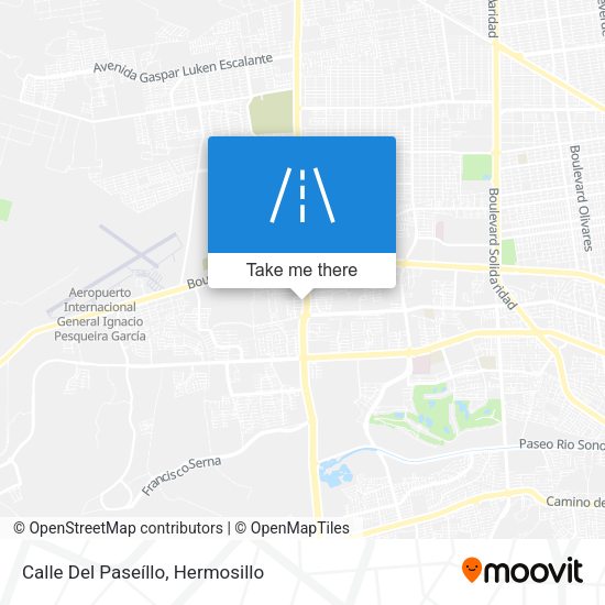 Calle Del Paseíllo map