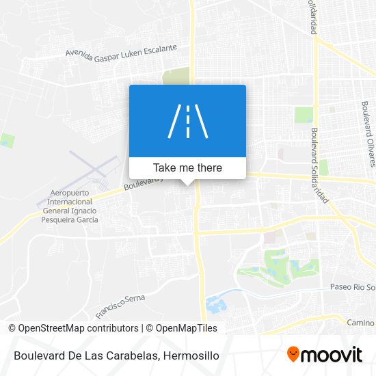 Boulevard De Las Carabelas map