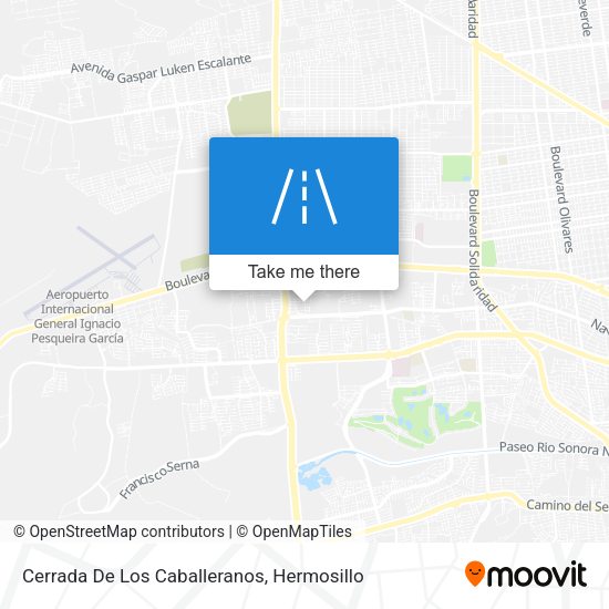 Mapa de Cerrada De Los Caballeranos