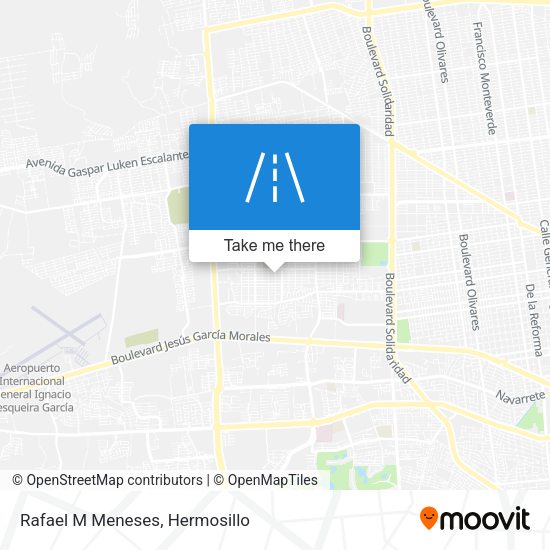 Mapa de Rafael M Meneses