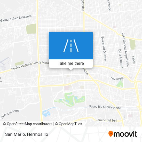 Mapa de San Mario