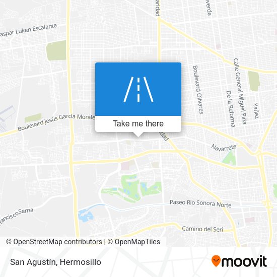 Mapa de San Agustín