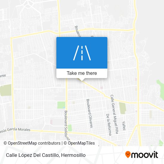Mapa de Calle López Del Castillo