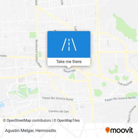 Mapa de Agustin Melgar