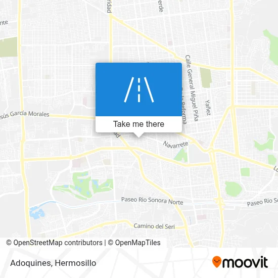 Adoquines map