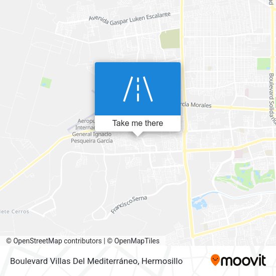Boulevard Villas Del Mediterráneo map