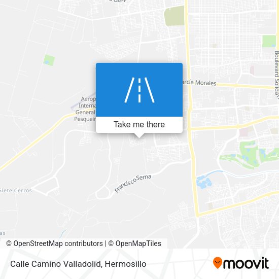 Calle Camino Valladolid map