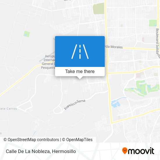 Mapa de Calle De La Nobleza