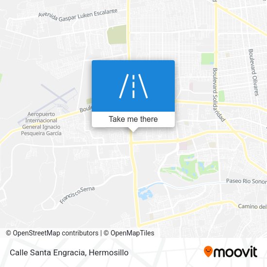 Mapa de Calle Santa Engracia