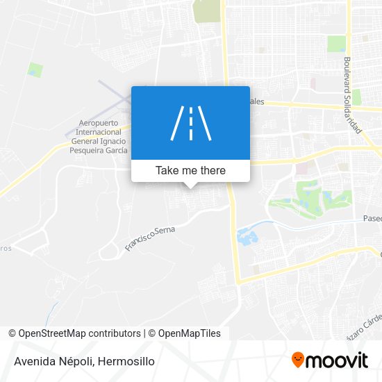 Avenida Népoli map