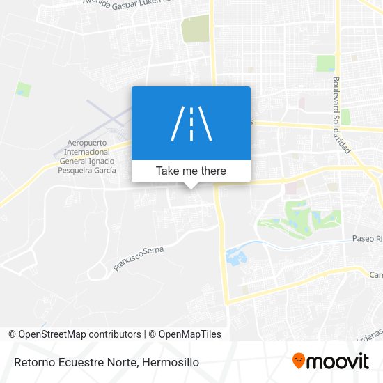 Retorno Ecuestre Norte map