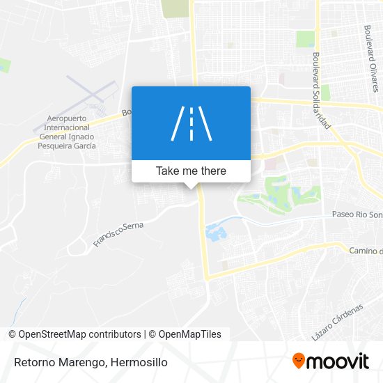 Mapa de Retorno Marengo