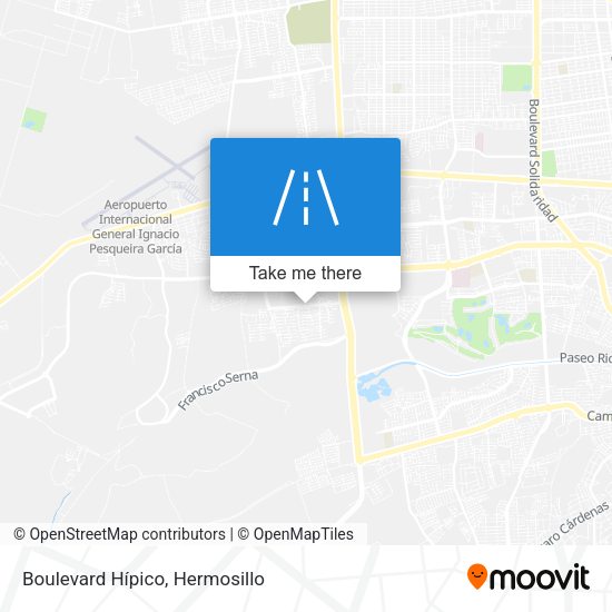 Mapa de Boulevard Hípico