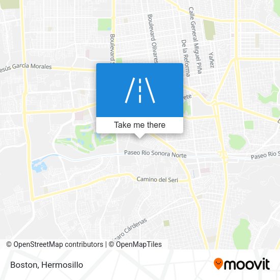 Mapa de Boston