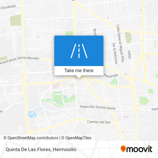 Mapa de Quinta De Las Flores