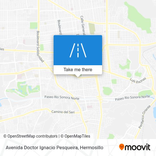 Avenida Doctor Ignacio Pesqueira map