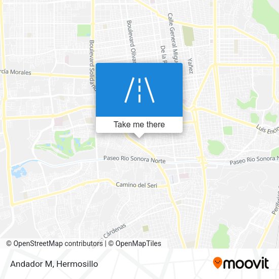 Mapa de Andador M