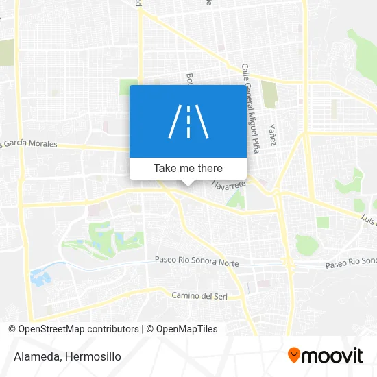 Alameda map